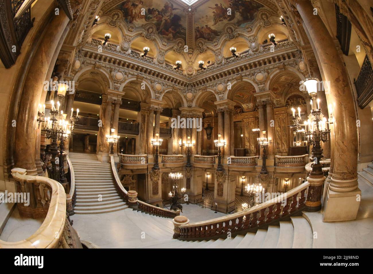 OPÉRA GARNIER PARIS Stockfoto