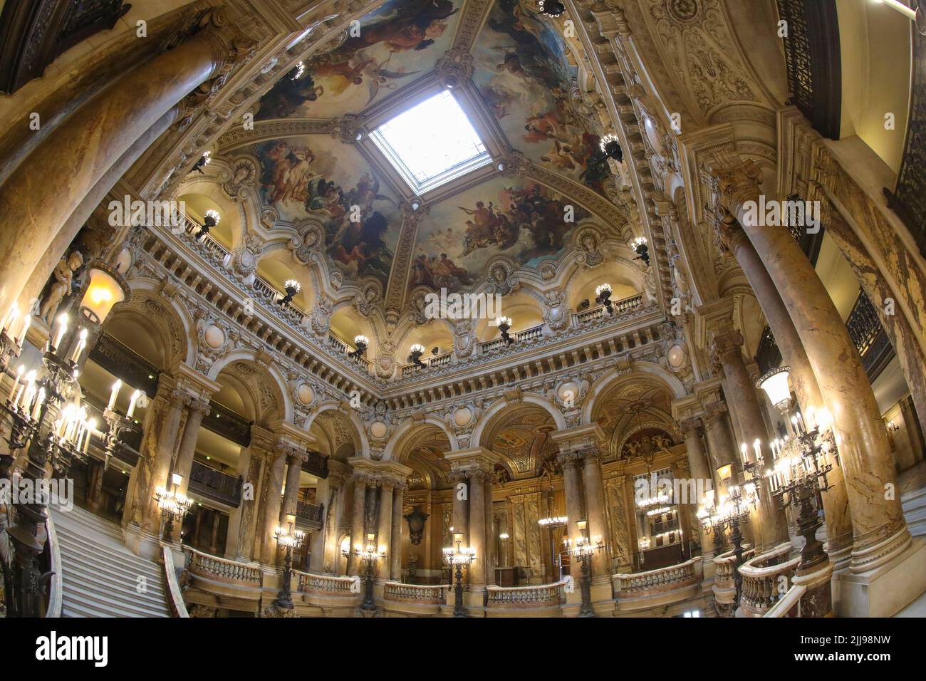 OPÉRA GARNIER PARIS Stockfoto