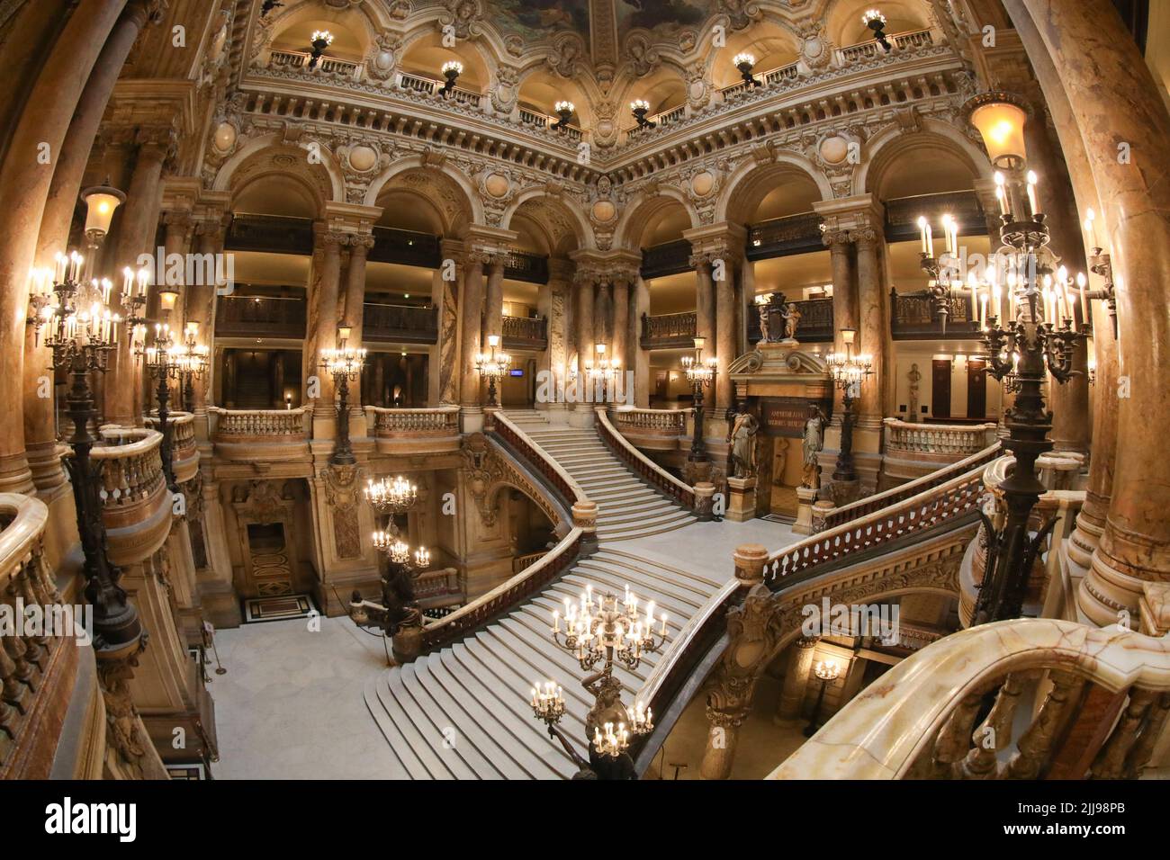 OPÉRA GARNIER PARIS Stockfoto