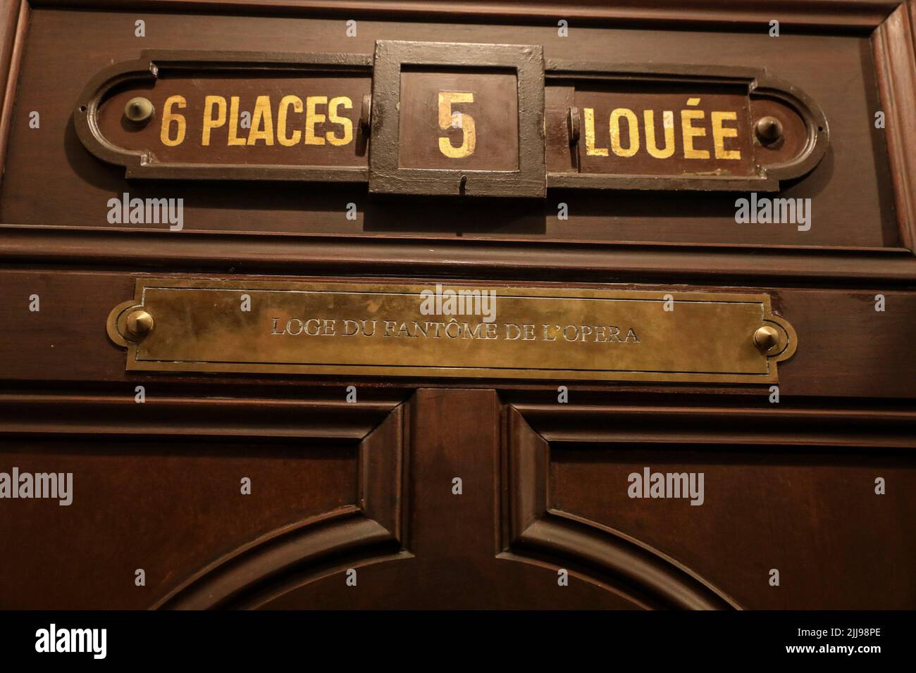 OPÉRA GARNIER PARIS Stockfoto