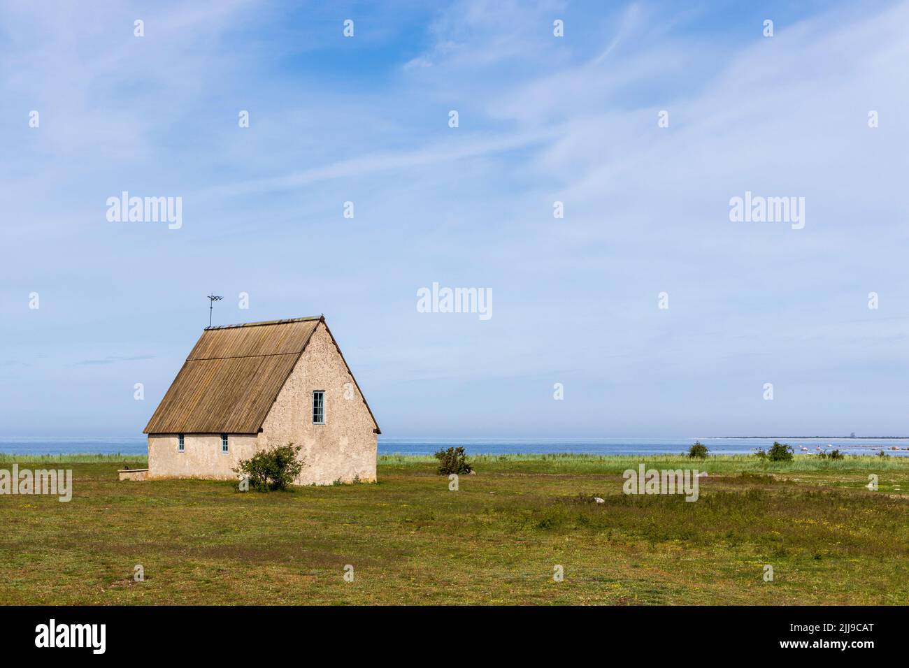 Strandkapelle auf Gotland in Schweden. Stockfoto