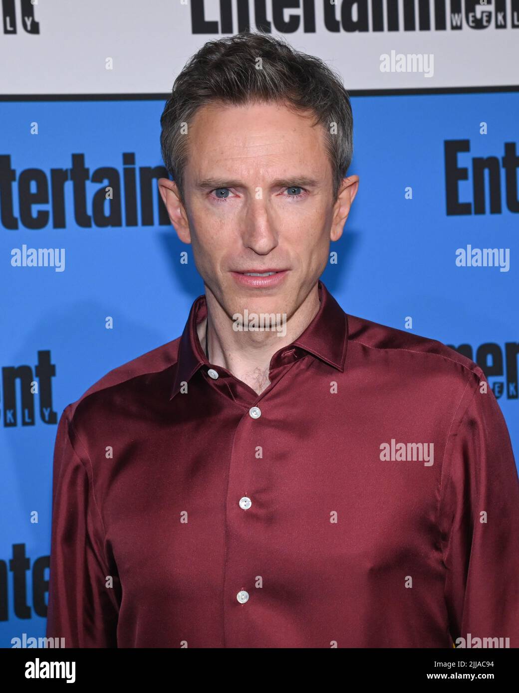 23. Juli 2022, San Diego, Kalifornien, USA: Daniel Weyman nimmt an der Entertainment Weekly Comic-Con Bash 2022 Teil. (Bild: © Billy Bennight/ZUMA Press Wire) Stockfoto