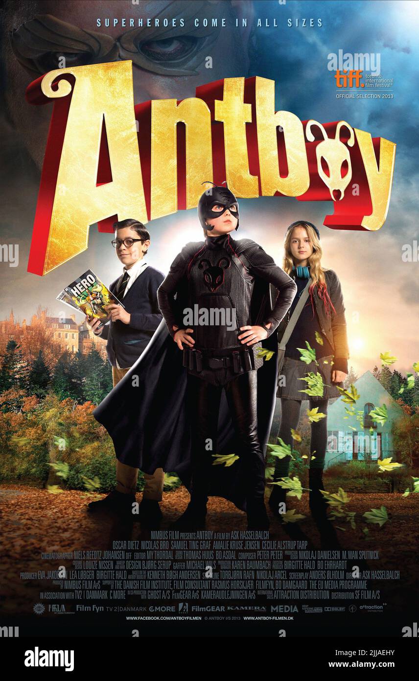 SAMUEL TING GRAF, OSCAR DIETZ, AMALIE KRUSE JENSEN, Plakat, ANTBOY, 2013 Stockfoto