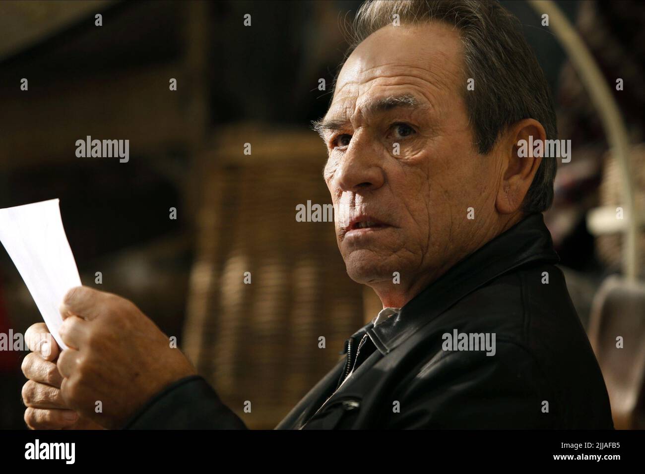 TOMMY LEE JONES, DIE FAMILIE, 2013 Stockfoto