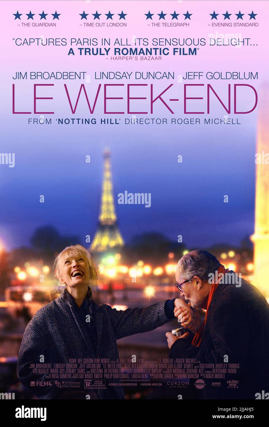 LINDSAY DUNCAN, Jim Broadbent, LE WEEK-END, 2013 Stockfoto