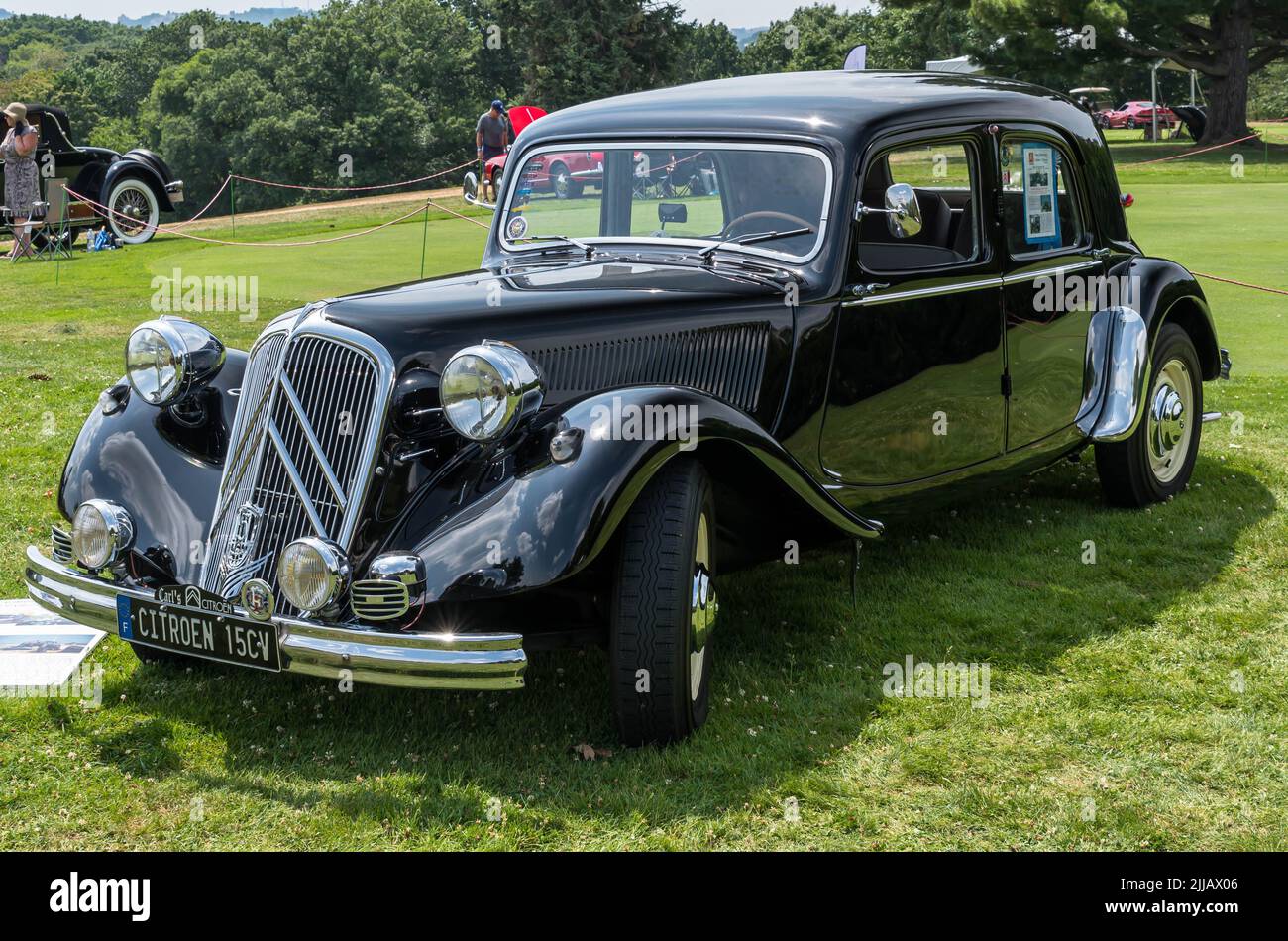 Eine 1961-Stunden-Limousine von Pittsburgh auf der Pittsburgh Vintage Grand Prix Car Show Stockfoto