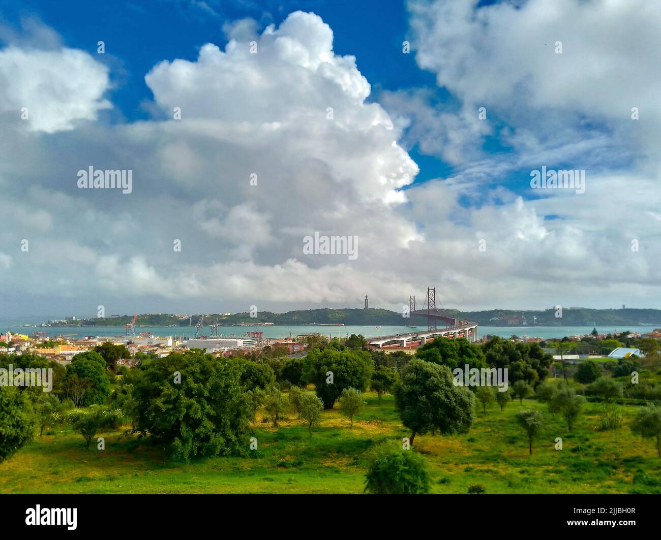 Die Brücke vom 25. april, Lissabon, Portugal Stockfoto