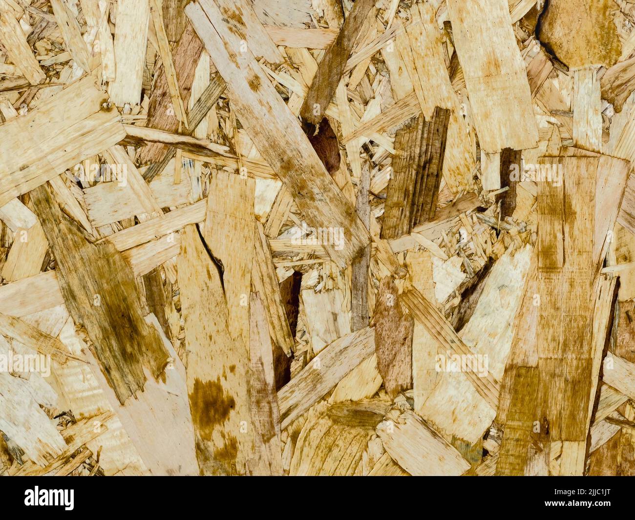 Hintergrund aus gepresstem Holz - Stock Foto Stockfoto