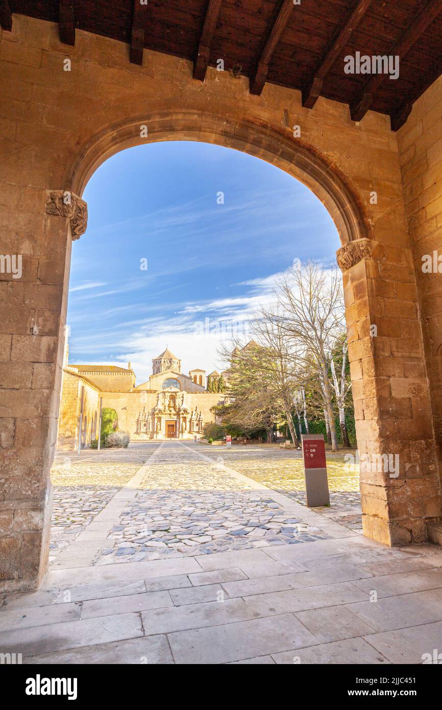 Kloster Poblet, Espluga de Francolí, Tarragona, Spanien Stockfoto