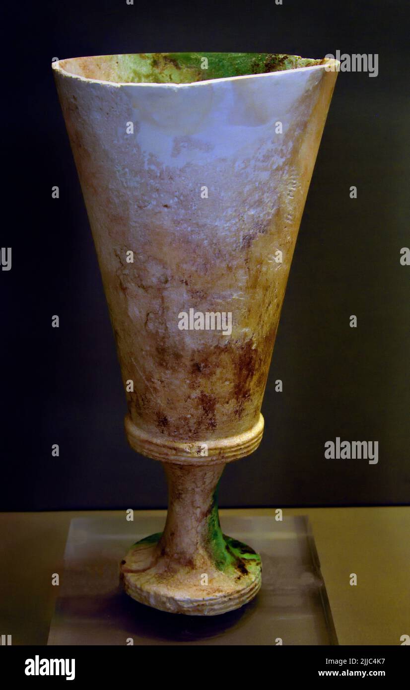 Mykenisches Griechenland, mykenische Zivilisation, Bronzezeit im antiken Griechenland 1750 bis 1050 v. Chr., Mykene, Archäologisches Nationalmuseum in Athen. Stockfoto