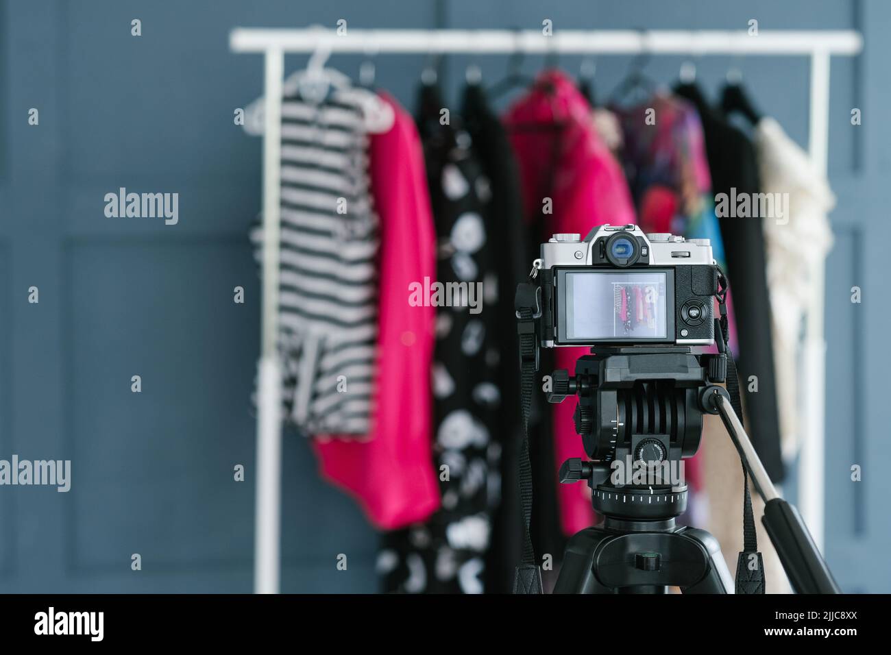 Mode Blogging Video Streaming Trends Medien Stockfoto