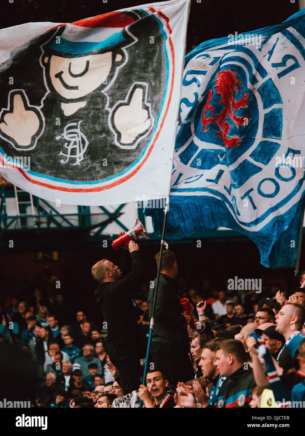 Rangers vs Tottenham Stockfoto