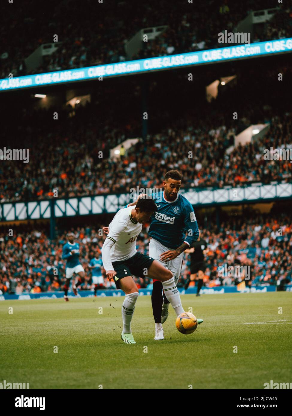 Rangers vs Tottenham Stockfoto