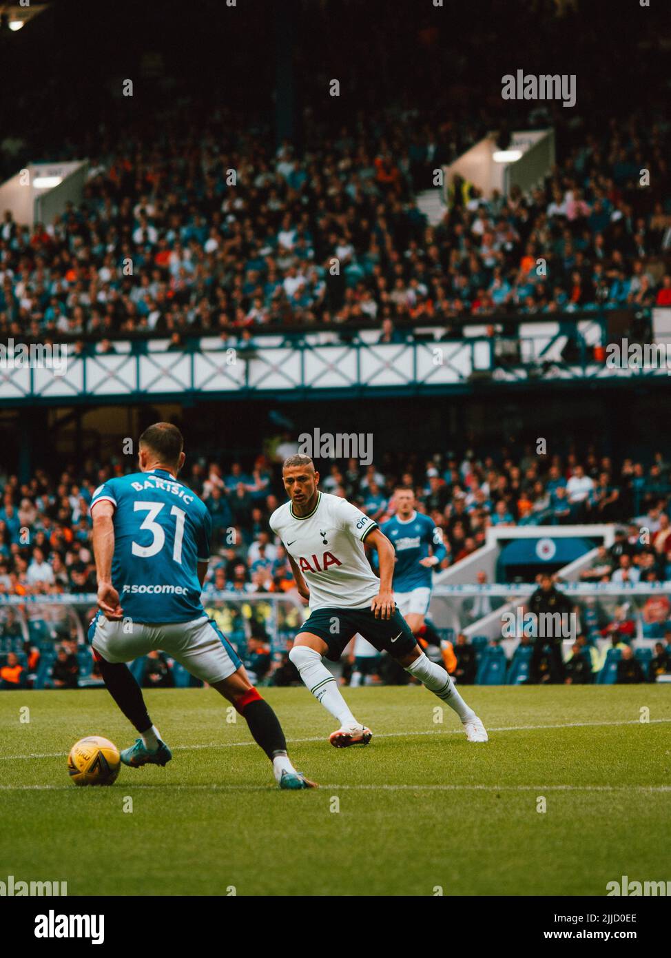 Rangers vs Tottenham Stockfoto