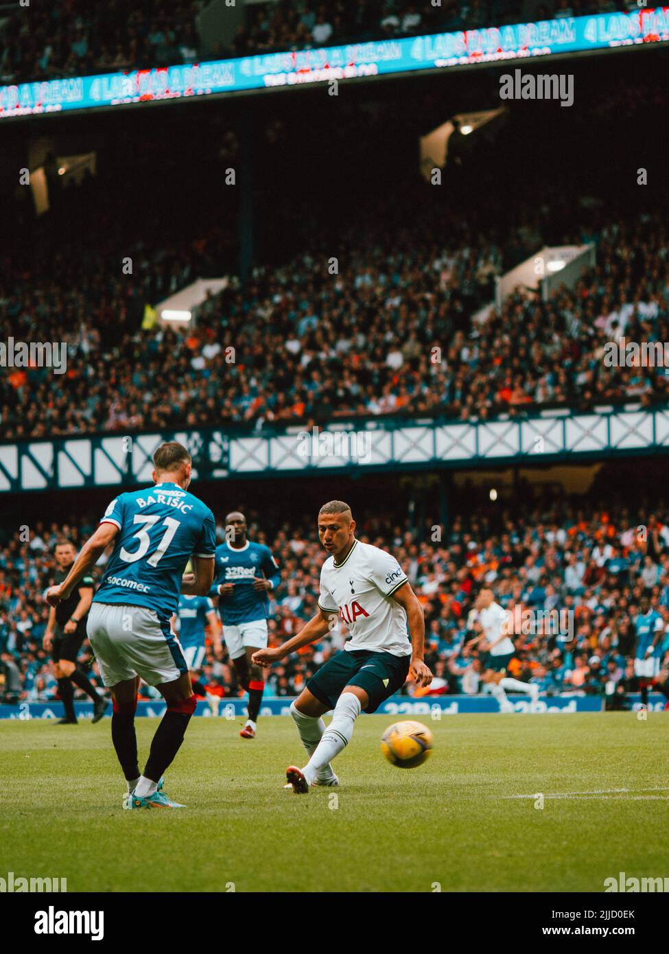 Rangers vs Tottenham Stockfoto