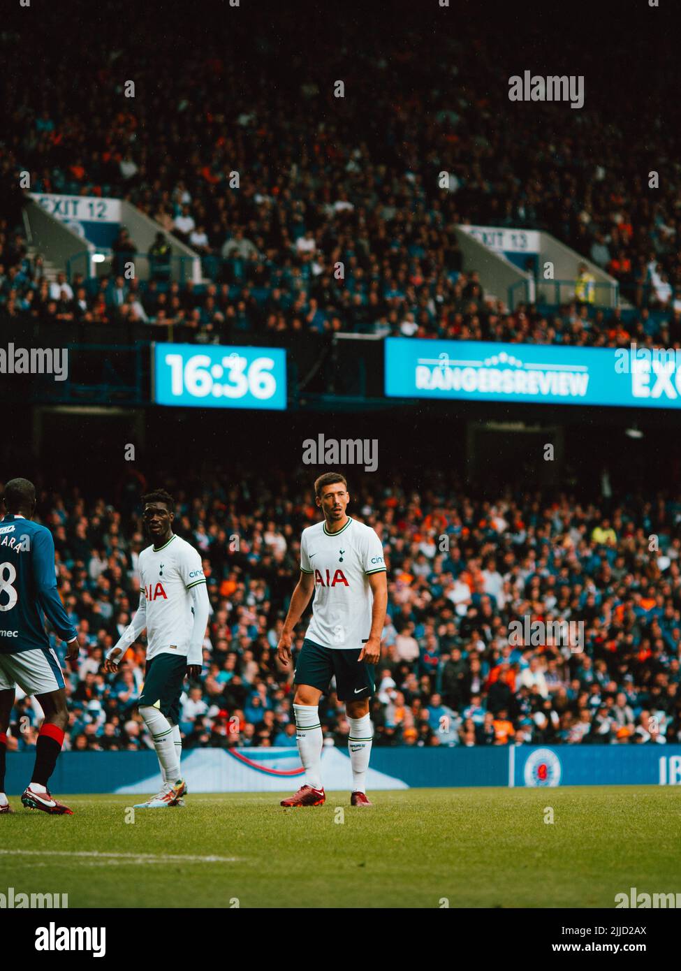Rangers vs Tottenham Stockfoto