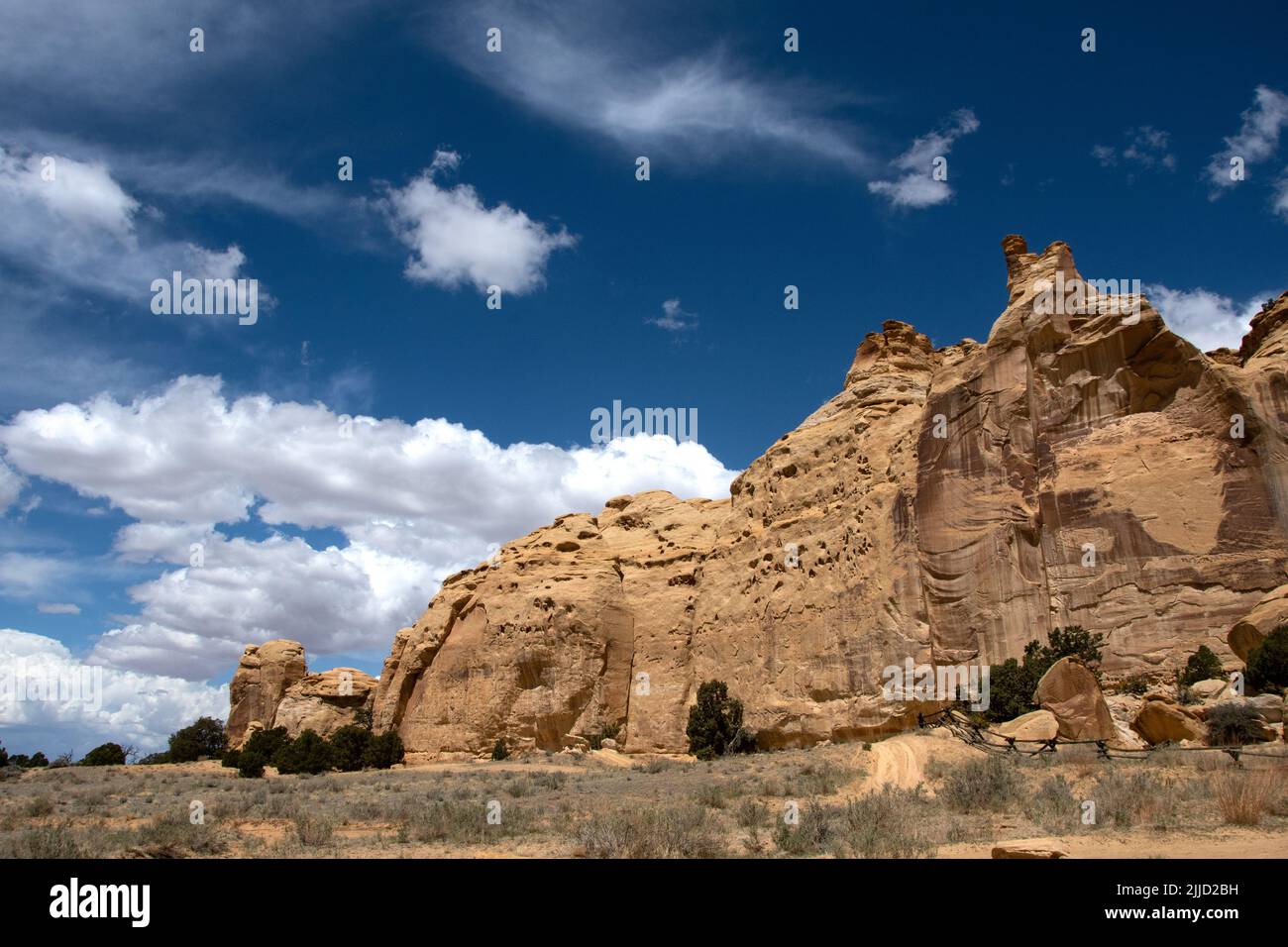 Felsformation im San Rafael Swell, Utah Stockfoto