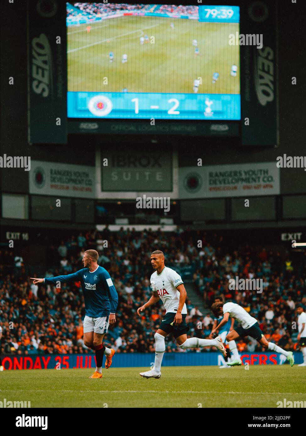 Rangers vs Tottenham Stockfoto
