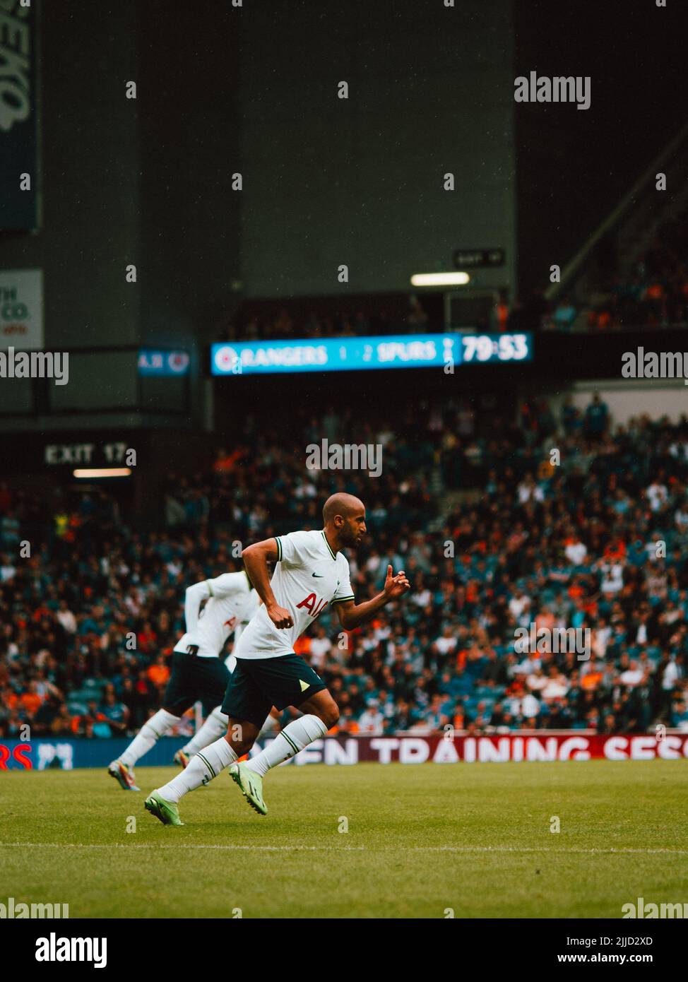 Rangers vs Tottenham Stockfoto