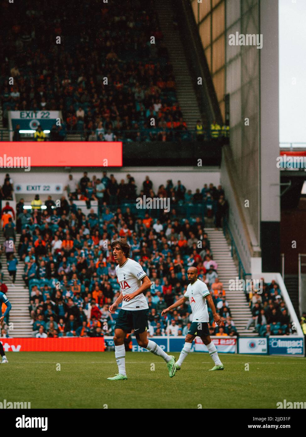 Rangers vs Tottenham Stockfoto