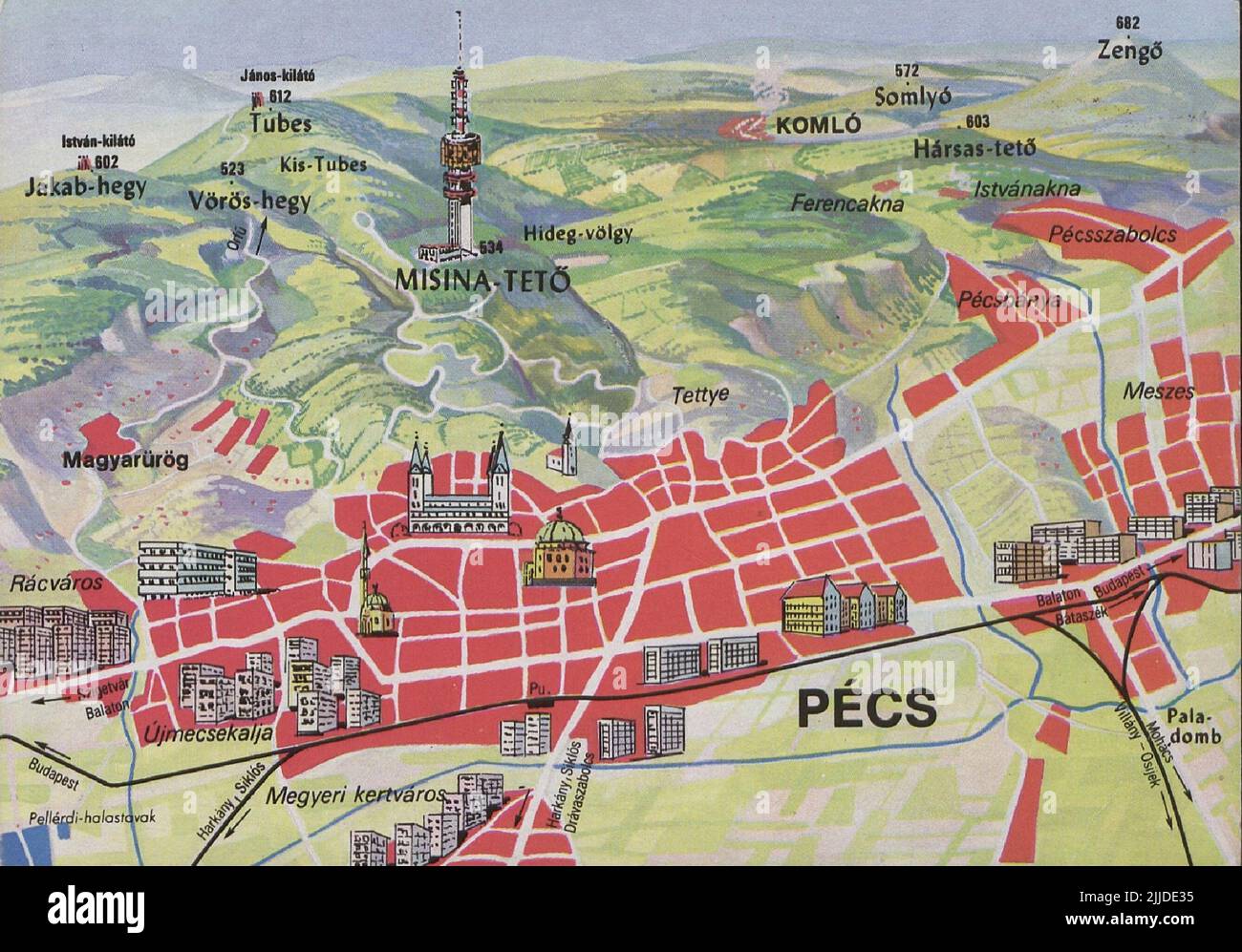 Pecs karte Fotos und Bildmaterial in hoher Auflösung Alamy