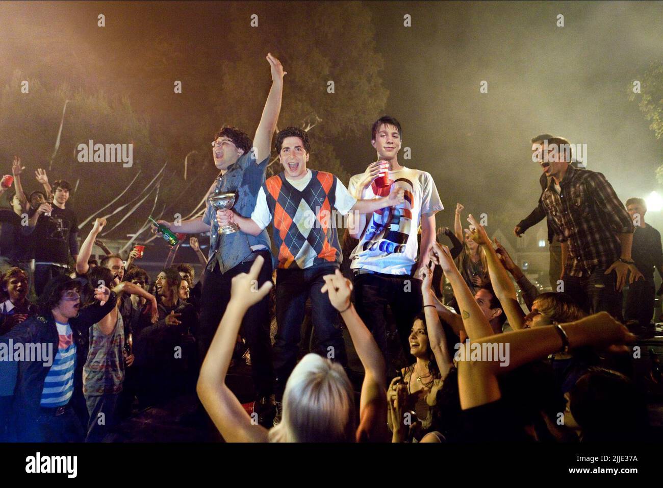 JONATHAN DANIEL BRAUN, OLIVER COOPER, Thomas Mann, Projekt X, 2012 Stockfoto