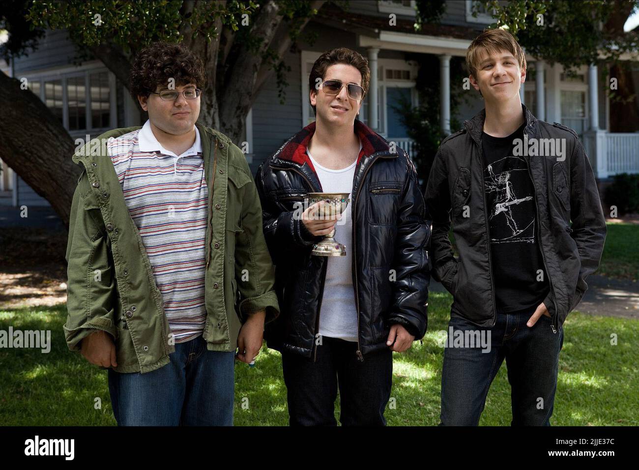 JONATHAN DANIEL BRAUN, OLIVER COOPER, Thomas Mann, Projekt X, 2012 Stockfoto