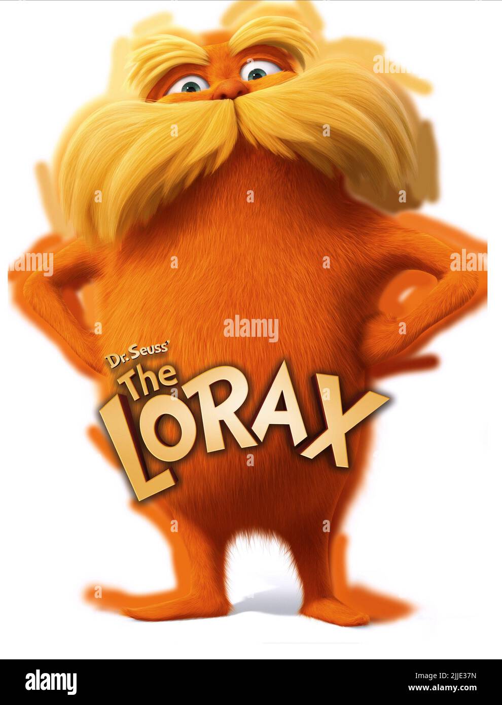 Die lorax-Poster, die lorax, 2012 Stockfoto