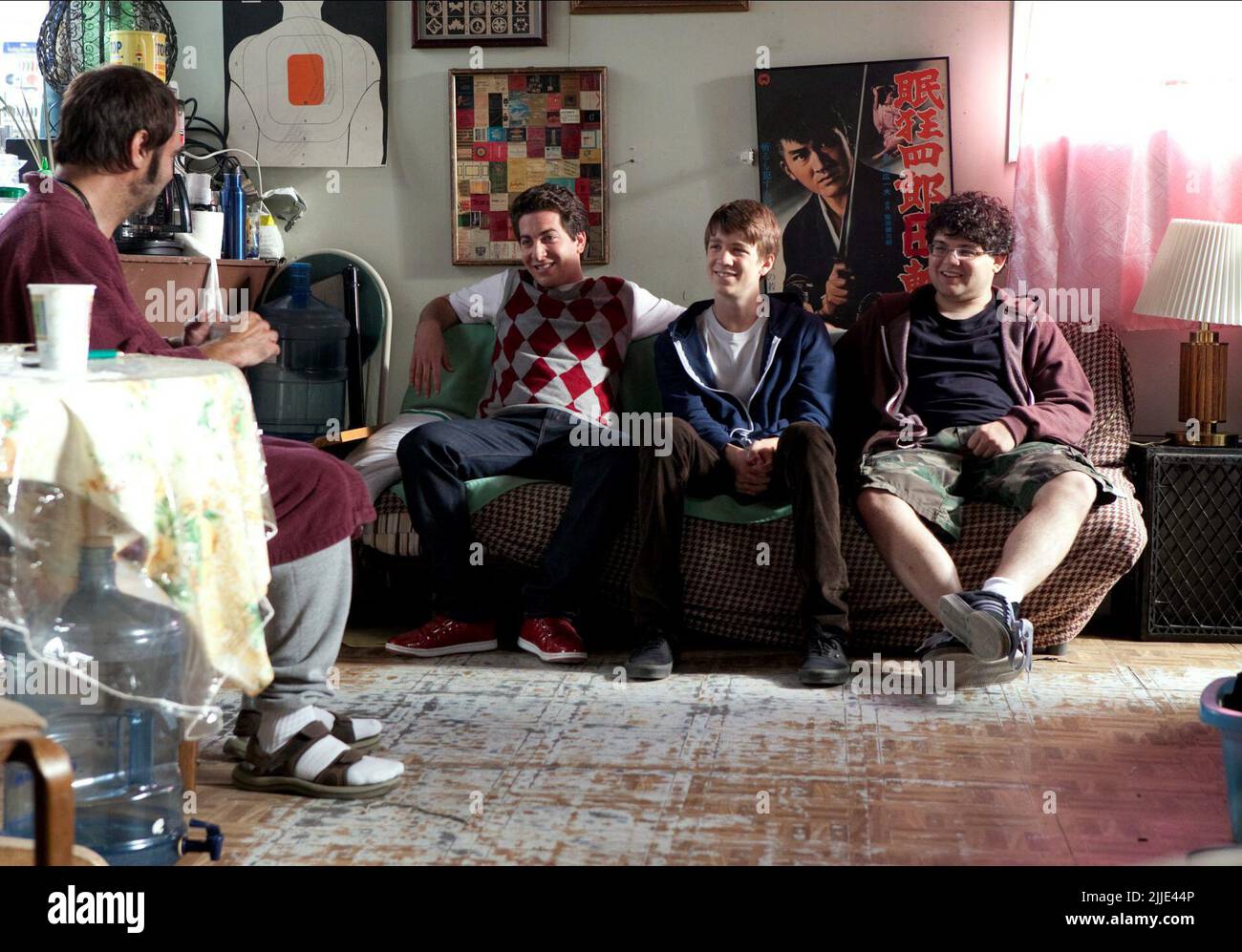 THOMAS MANN, RICK SHAPIRO, OLIVER COOPER, JONATHAN DANIEL BROWN, Projekt X, 2012 Stockfoto