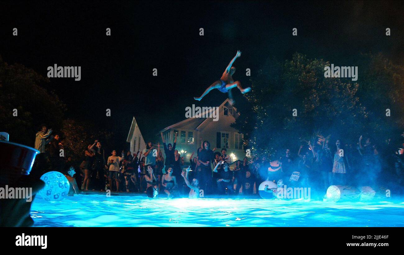 POOL PARTY SZENE, Projekt X, 2012 Stockfoto