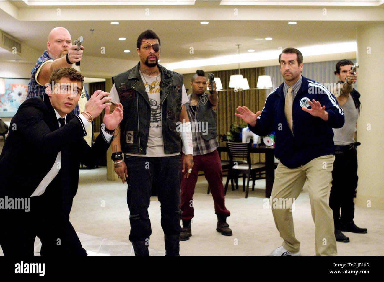 RANDAL REEDER, DAVE FRANCO, DERAY DAVIS, Dominic 'taz' ALEXANDER, ROB RIGGLE, LUIS DA SILVA jr., 21 Jump Street, 2012 Stockfoto