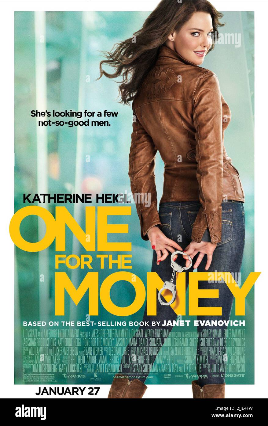 KATHERINE HEIGL POSTER, EINS FÜR DAS GELD, 2012 Stockfoto