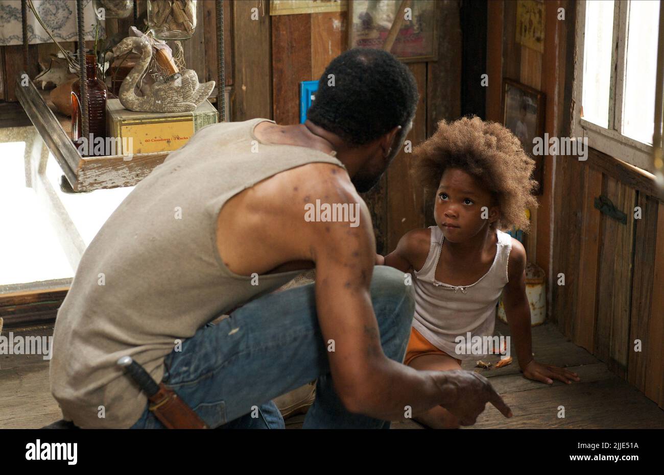 DWIGHT HENRY, QUVENZHANE WALLIS, TIERE DES SÜDLICHEN WILD, 2012 Stockfoto