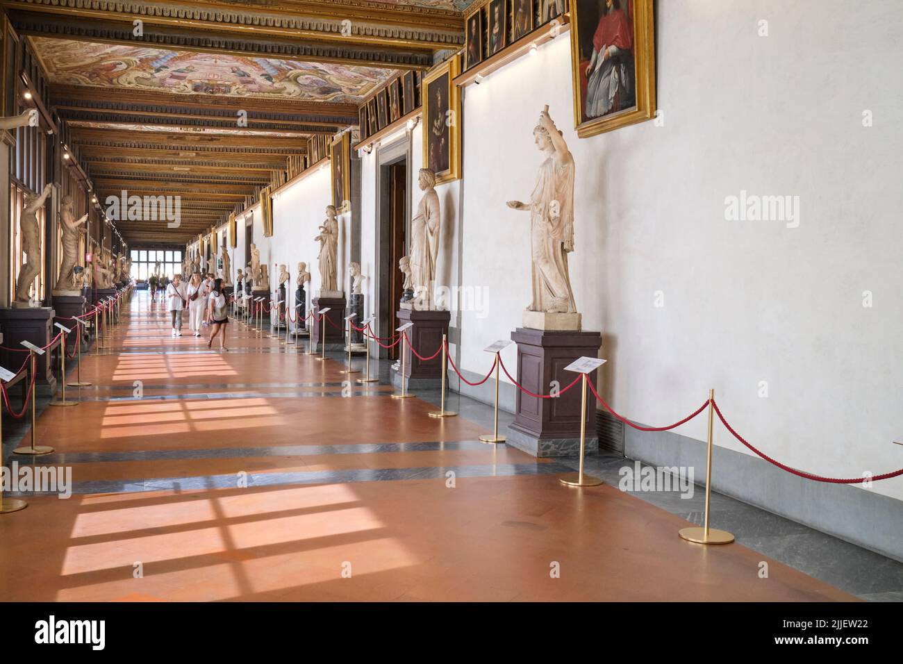 Uffizien Florenz Italien Stockfoto