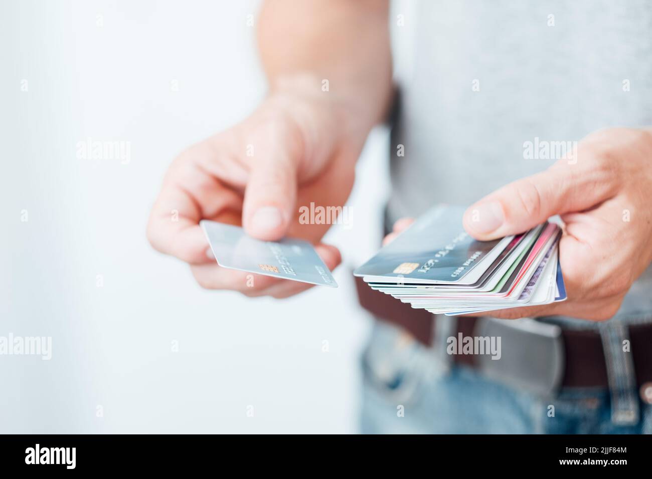 Shopping Rabatt Treuekarte Marketing Geschäft Stockfoto