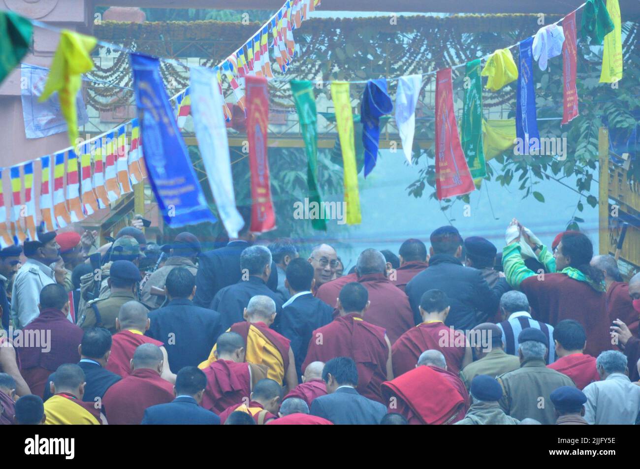 Der Dalai Lama von Tibet aus dem Jahr 14. Stockfoto