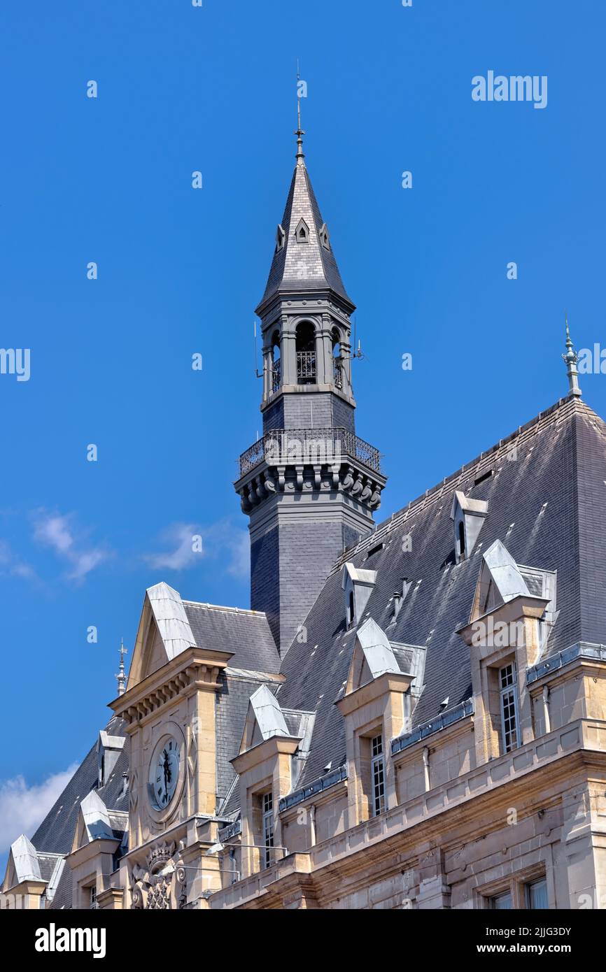 Rathaus von Saint-Denis, Vorstadt in der Nähe von Paris Stockfoto