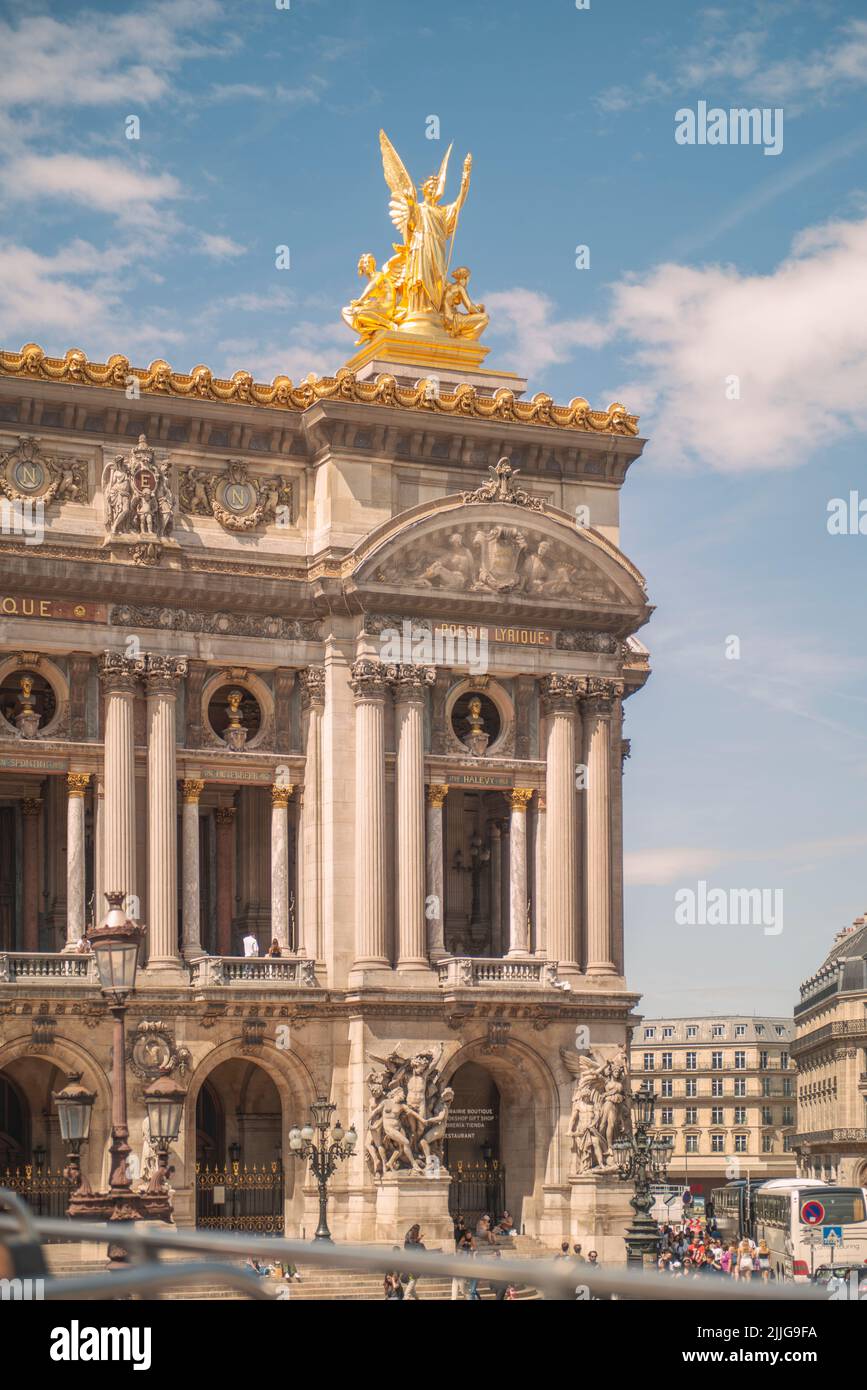Opera Garnier in Paris. Stockfoto