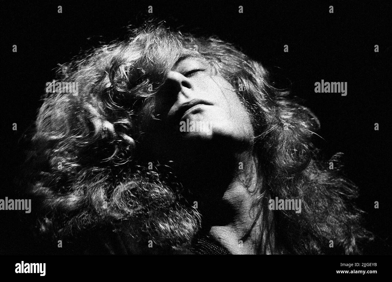 Robert Plant, LED Zeppelin, Konzert im Olympia, 1969 Stockfoto