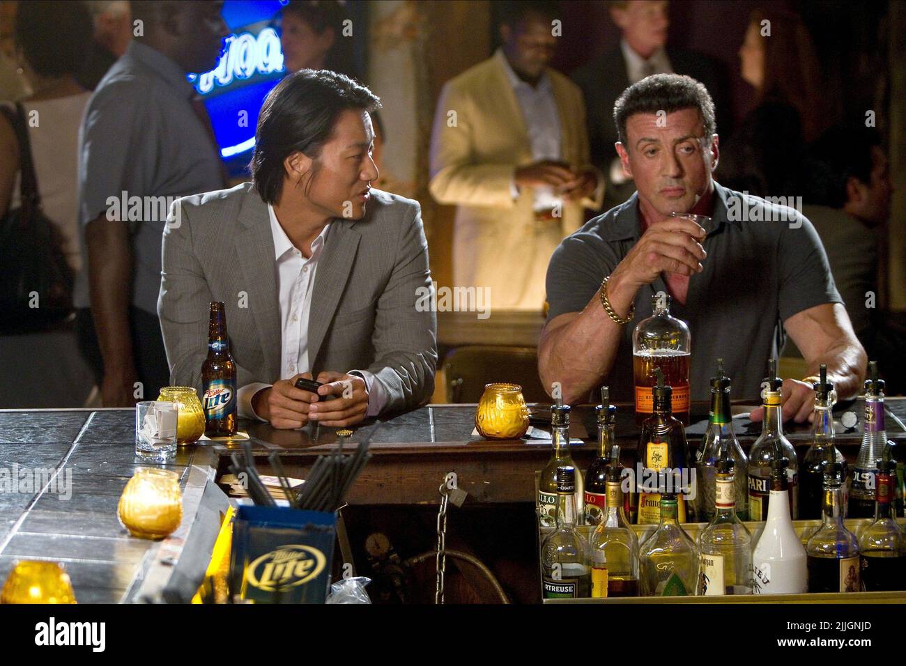 SUNG KANG, Sylvester Stallone, Kugel in den Kopf, 2012 Stockfoto