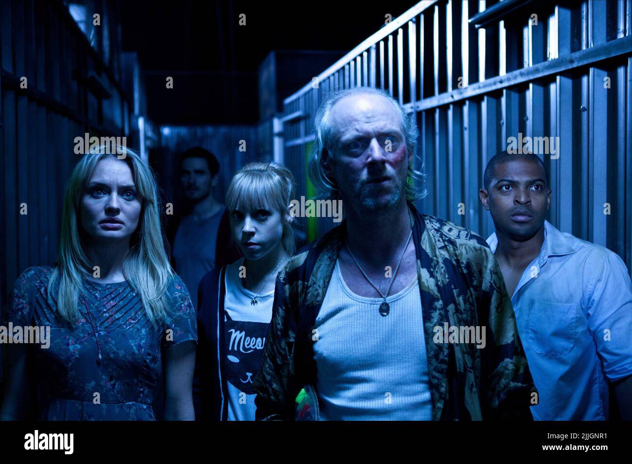 LAURA SCHELLFISCH, ANTONIA CAMPBELL - HUGHES, NED DENNEHY, NOEL CLARKE, Speicher 24, 2012 Stockfoto