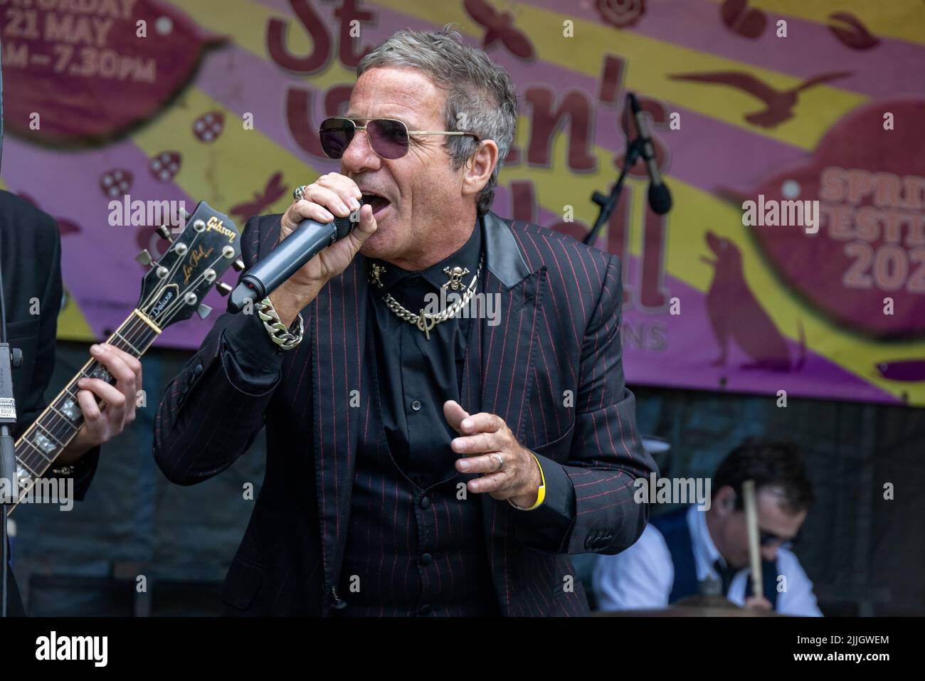 Die Dub Pistols treten beim St. Ann's Well Gardens Festival 2022 auf. 21. Mai 2022 Stockfoto