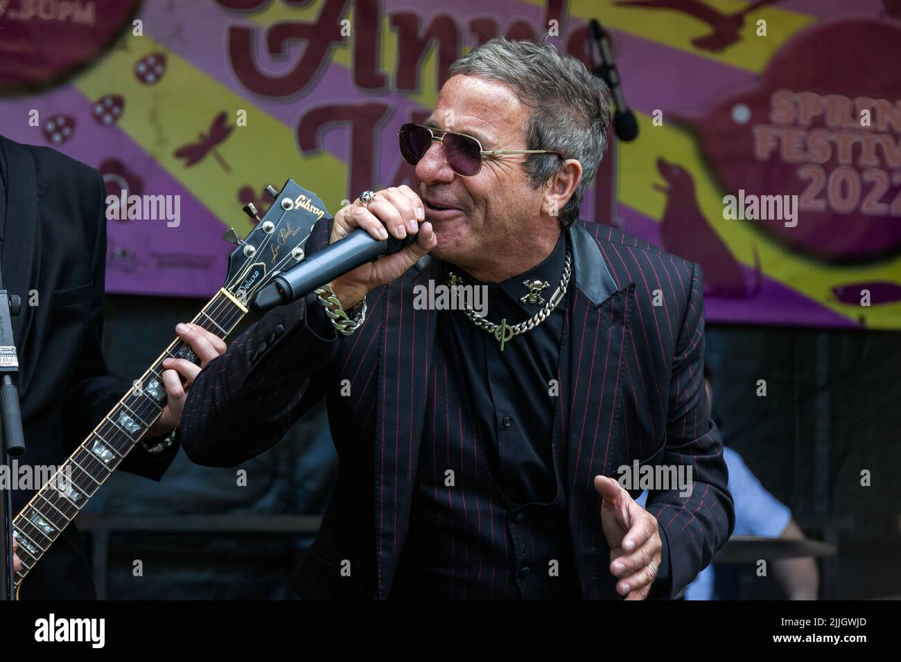 Die Dub Pistols treten beim St. Ann's Well Gardens Festival 2022 auf. 21. Mai 2022 Stockfoto