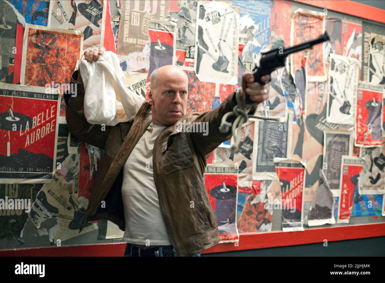 BRUCE WILLIS, LOOPER, 2012 Stockfoto