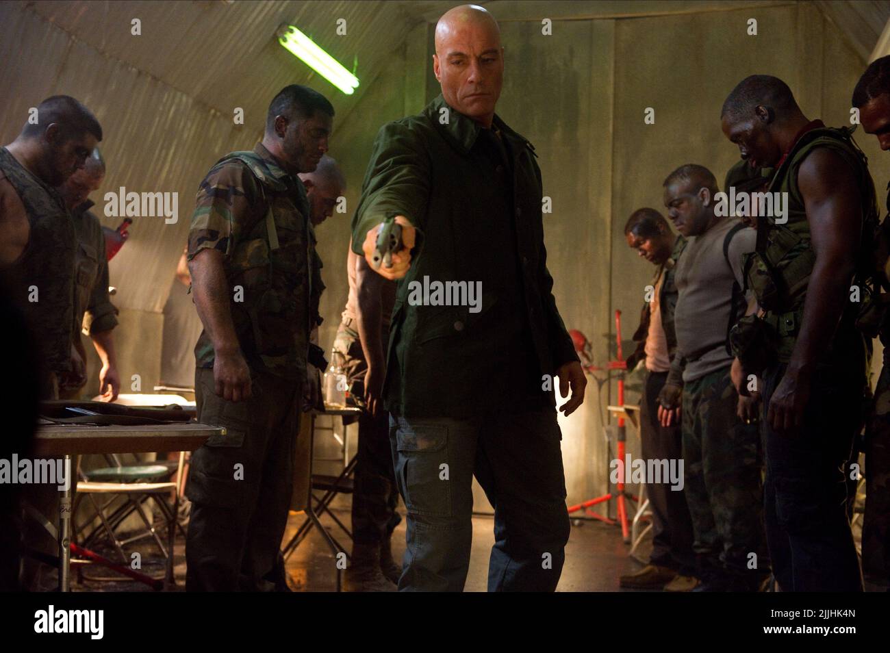 JEAN-CLAUDE VAN DAMME, UNIVERSALTOLDAT: TAG DER ABRECHNUNG, 2012 Stockfoto