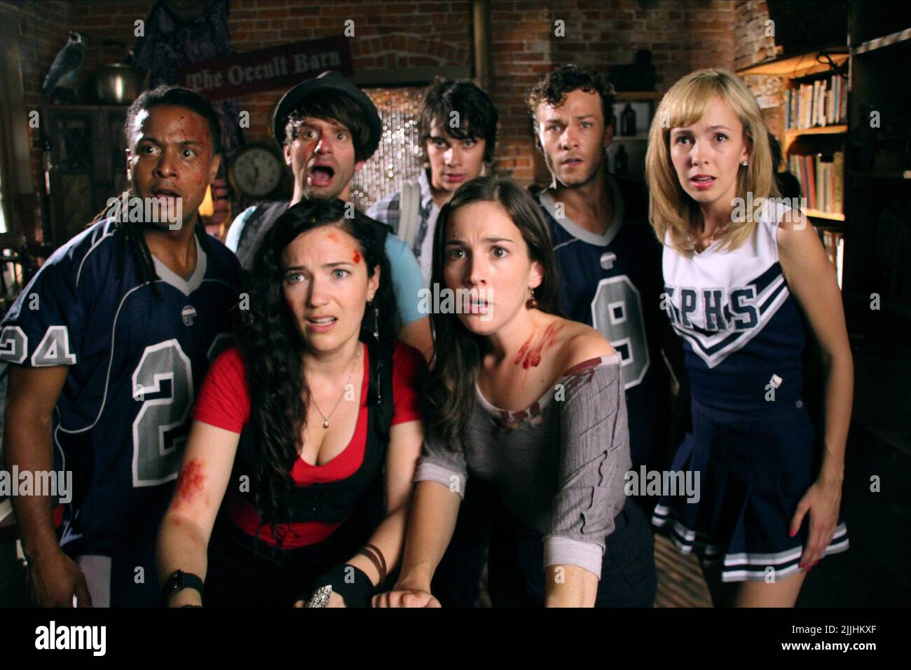 MCLAREN, DOIRON, BOSTICK, SCHMID, MULLEN, MACISAAC, ALLEN, DEAD BEFORE DAWN 3D, 2012 Stockfoto