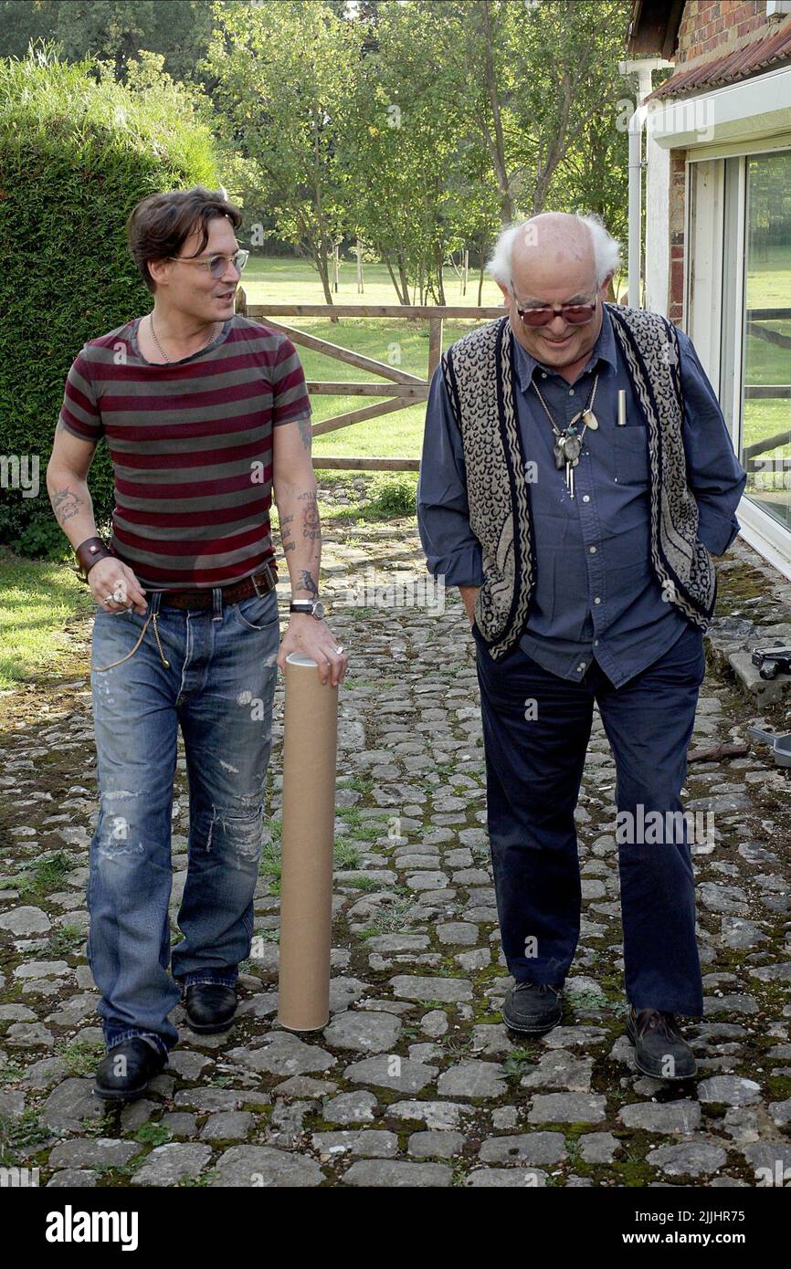 JOHNNY DEPP, RALPH STEADMAN, für keinen guten Grund, 2012 Stockfoto