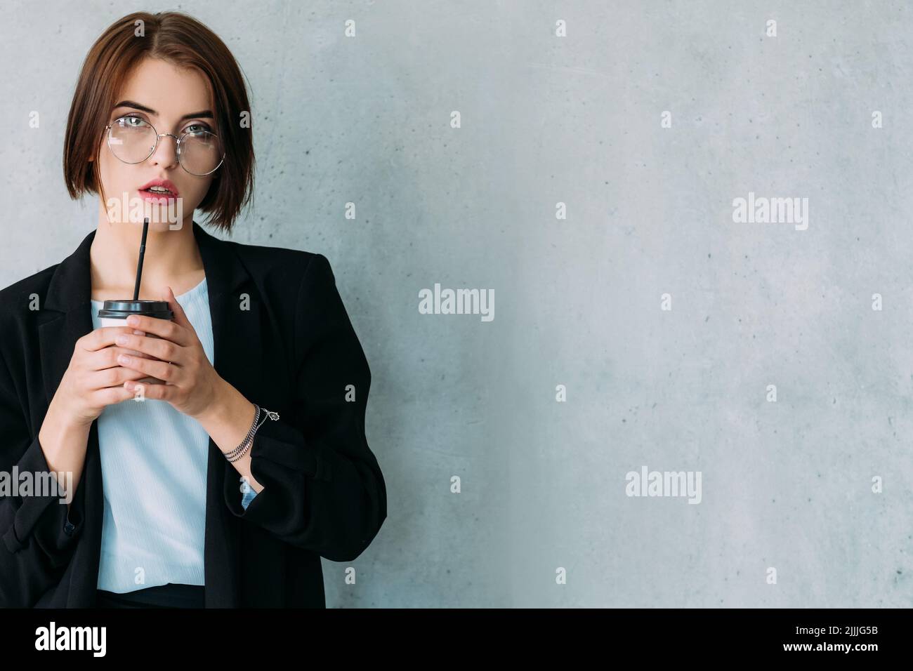 Business Erfolg Erfolge smart starke Frau Stockfoto