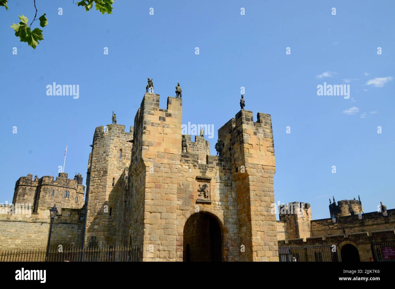 alnwick Castle northumberland england Großbritannien 2022 Stockfoto