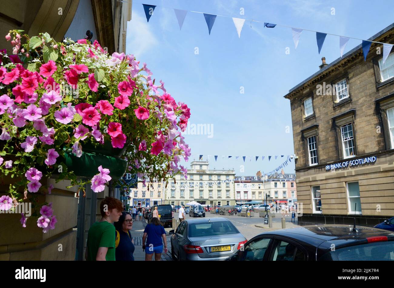 royal Bank of scotland kelso scotland im Sommer 2022 Großbritannien Stockfoto
